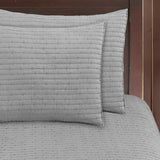 Quilt Patchwork Formas 2P Gris