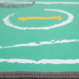Alfombra Playmat Luche 60X193 Turqueza
