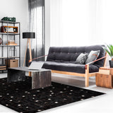Alfombra Cuero Fashion 160X230 Kb-339 Bl/Wh