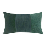 Cojin Patchwork  Rectangular Verde 30X50 DIB