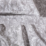 Pack 2 Sabanas Estampadas 1.5P Flores Gris