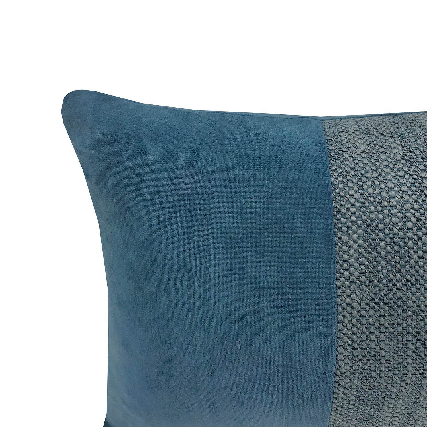 Cojin Patchwork  Rectangular Azul 30X50 DIB