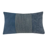 Cojin Patchwork  Rectangular Azul 30X50 DIB