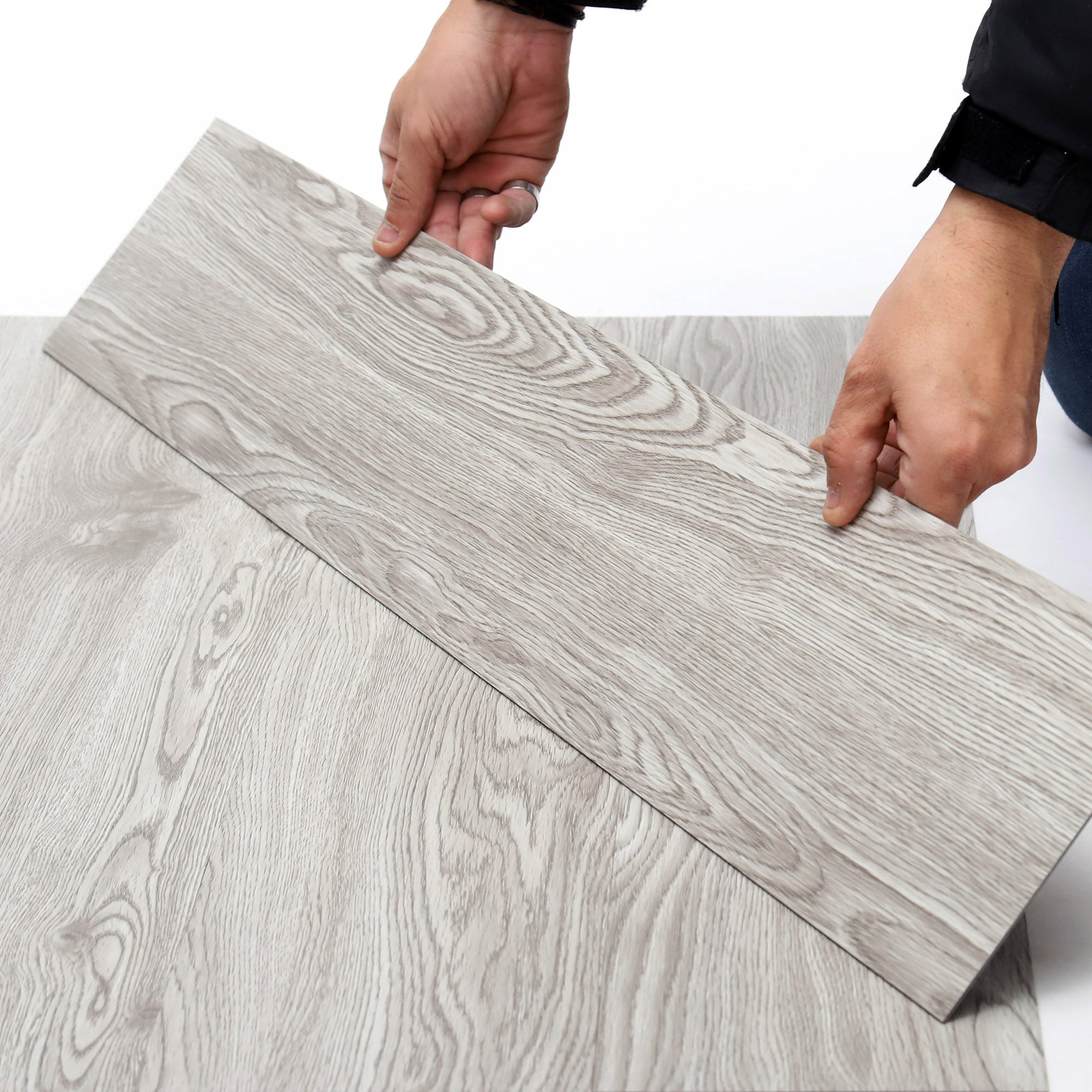 Piso Vinílico Lvt 2Mm 3,34 M2 Calm 1166 Plata DIB