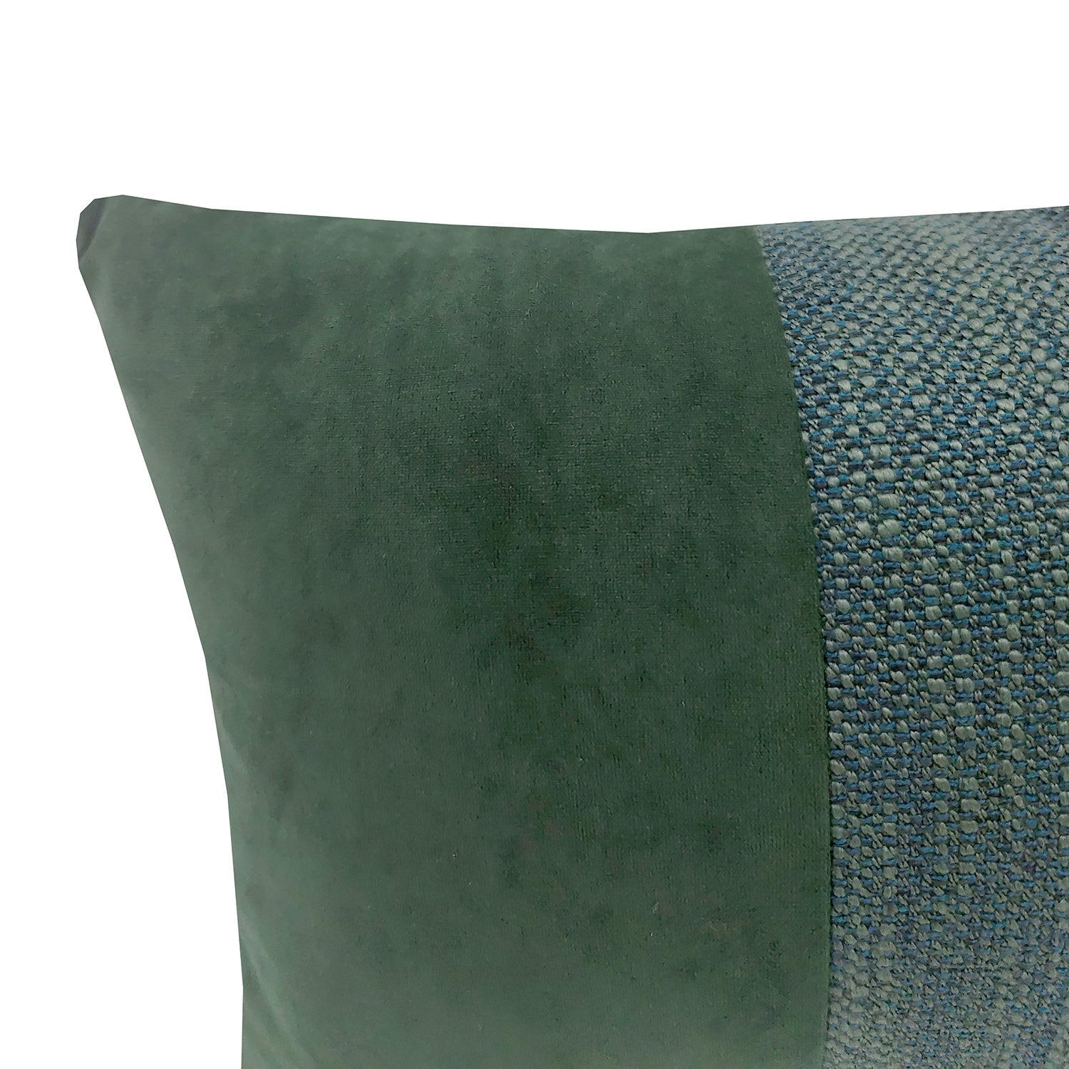 Cojin Patchwork  Rectangular Verde 30X50 DIB