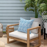 Cojin Deco Mosaico 43X43 Azul