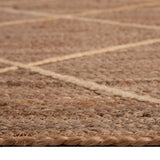 Alfombra Yute Gold Design 190X290 Natural