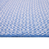 Alfombra Dh. Cotton Design 60X90 Azul 102