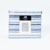 Sabanas Estampadas 1.5P Líneas Azul