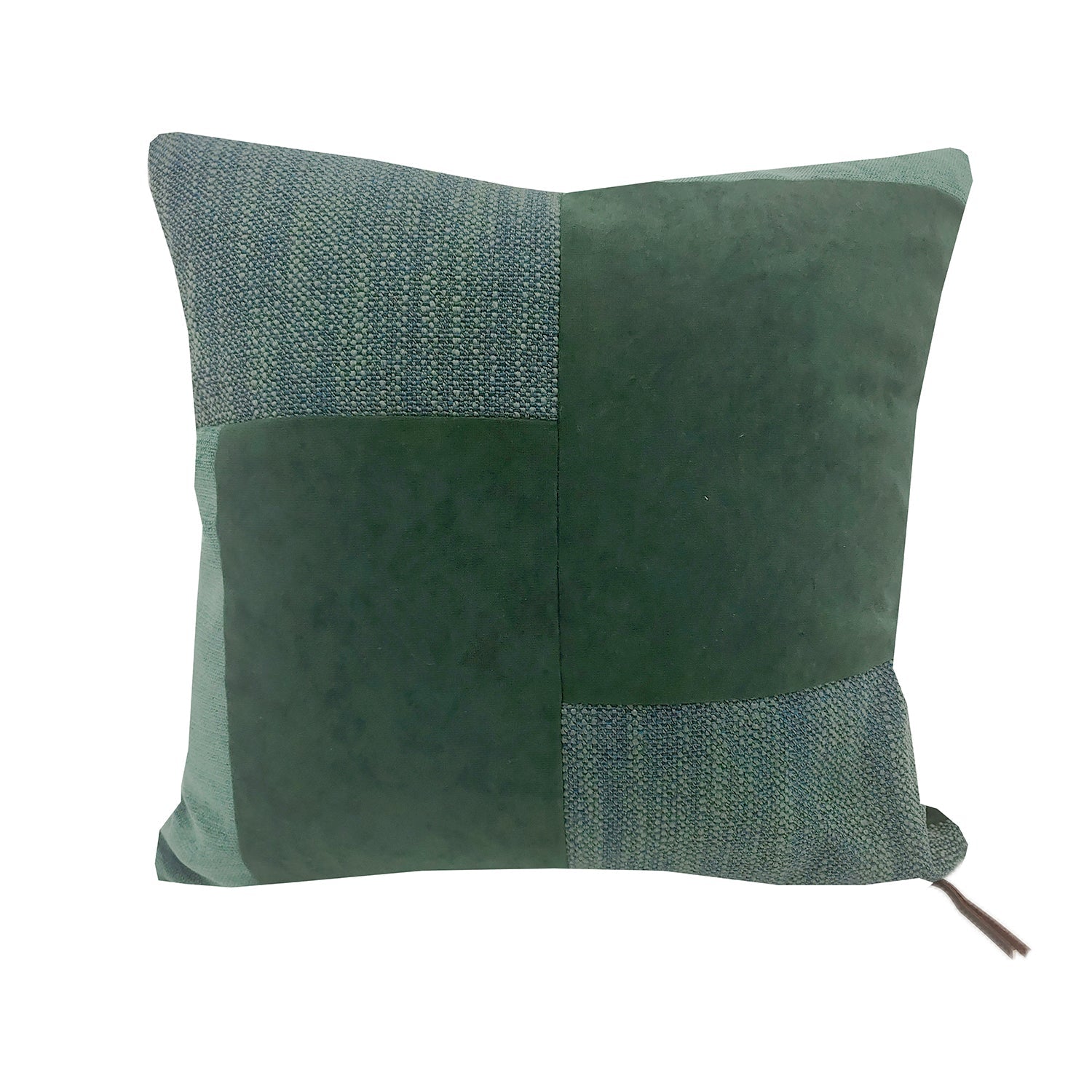 Cojin Patchwork Verde 45X45 DIB