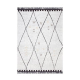 Alfombra Mystique 200x290 Blanco/ Gris