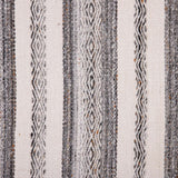 Alfombra Dhurrie Premium Lineas 190X290 Gris