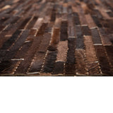 Alfombra Cuero Fashion 160X230 Kb-89 Brown