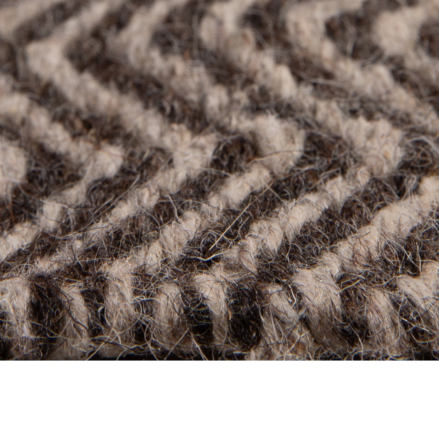 Alfombra Handwoven wool Tribal 160x230 Café DIB