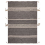 Alfombra Handwoven wool Tribal 190x290 Gris DIB