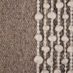 Alfombra Handwoven wool Tribal 190x290 Café DIB