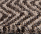 Alfombra Handwoven wool Tribal 190x290 Café DIB