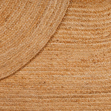 Alfombra Yute Braided Oval BRC 108 Natural 90X150