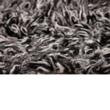 Alfombra Flokati 170X240 Negro DIB