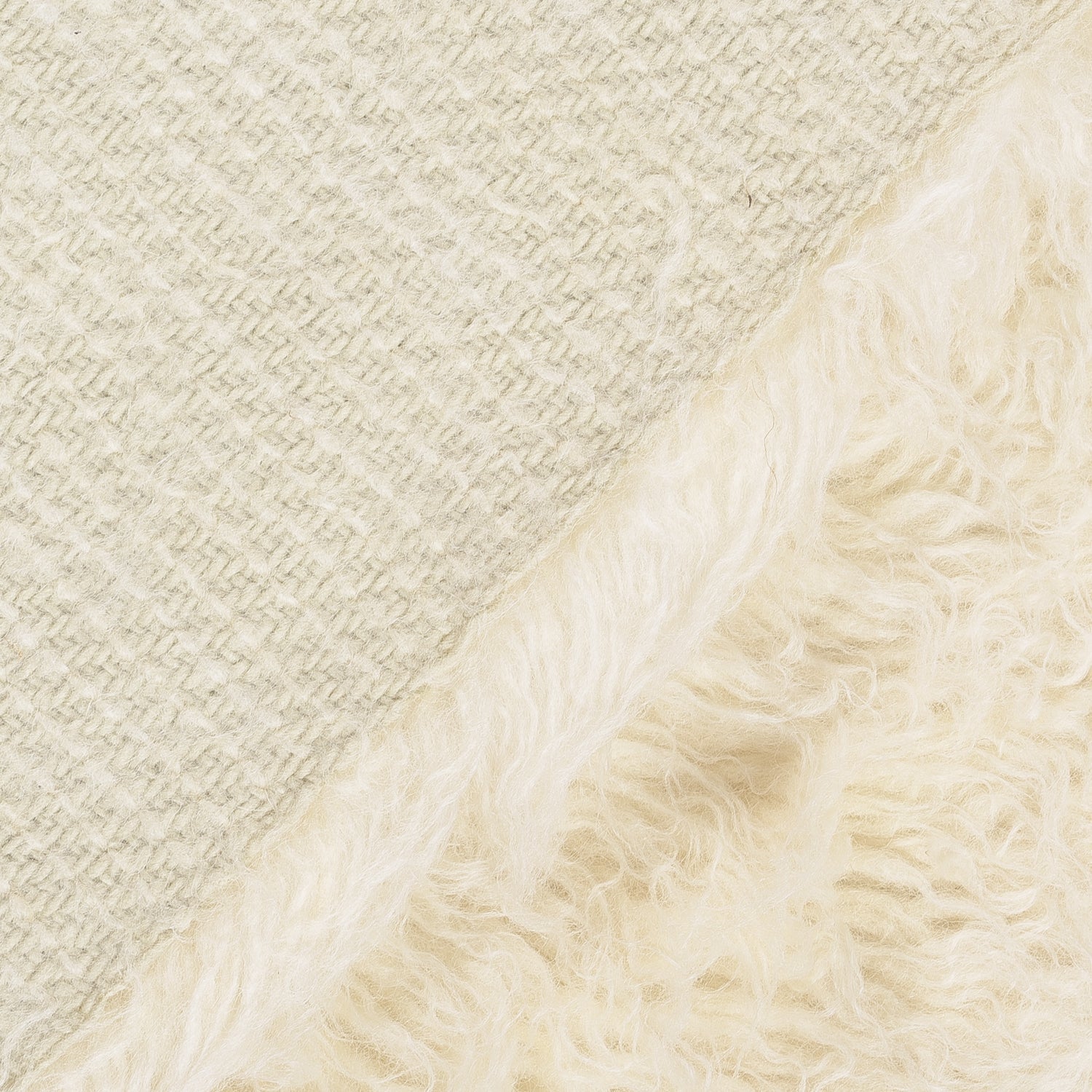 Alfombra Flokati 140X200 Blanca DIB
