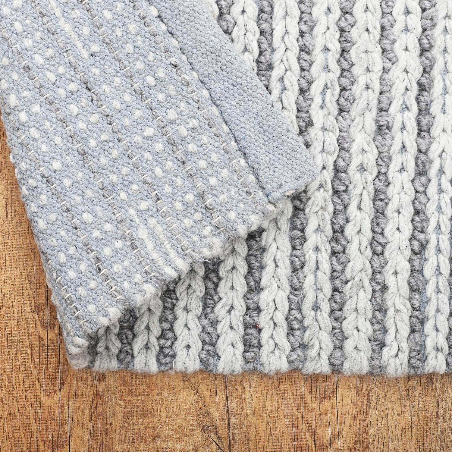 Alfombra Handwoven Verona 140X200 21176 Silver DIB