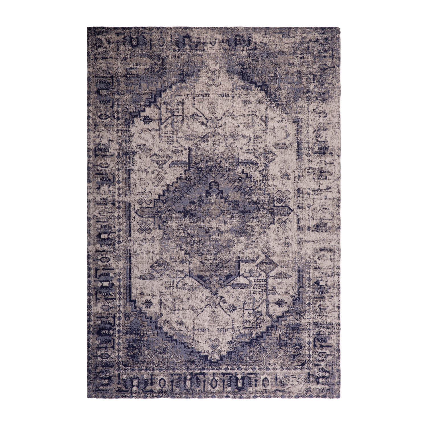 Alfombra Handwoven Abstract 160X230 Azul 56904 DIB