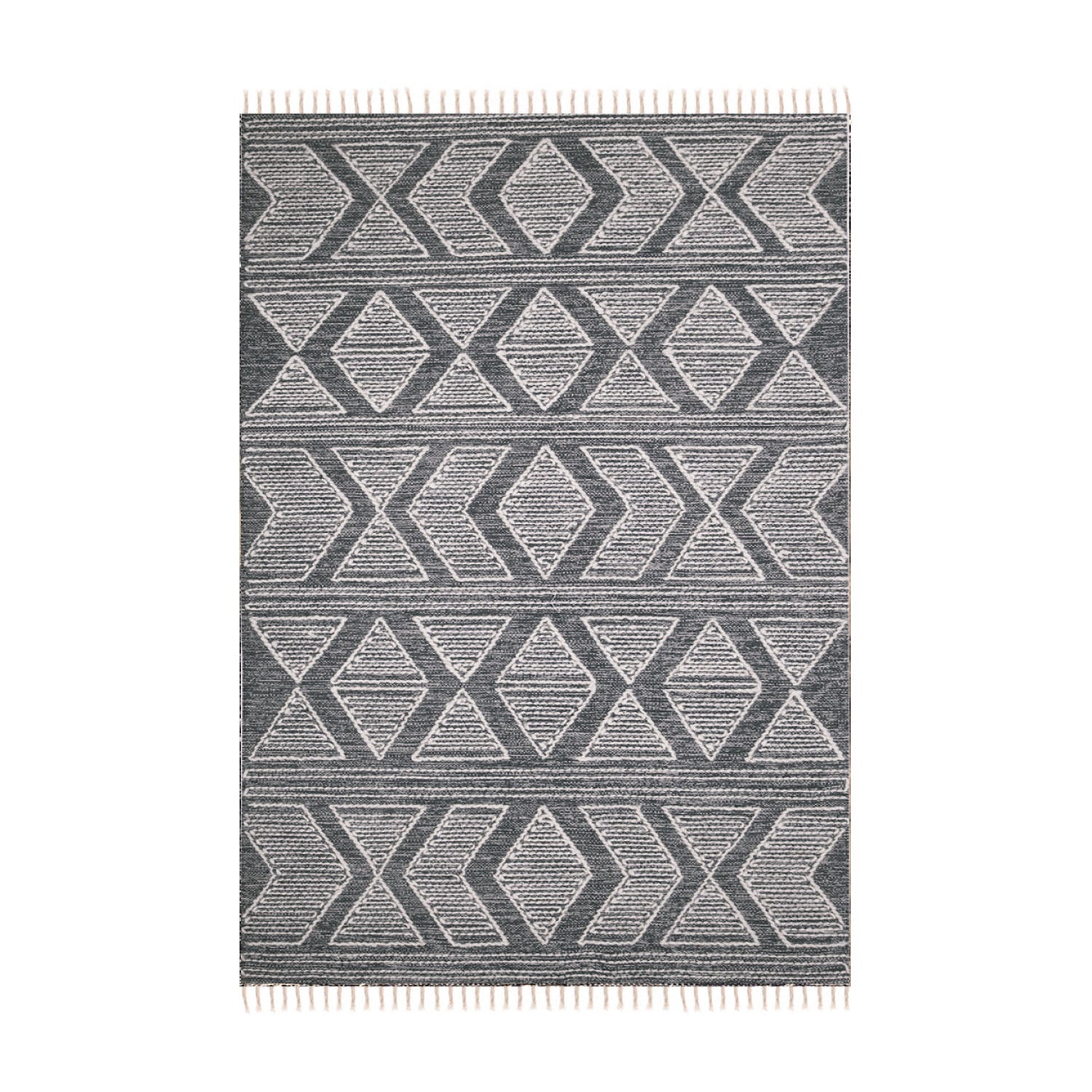 Alfombra Woven Geo 140X200 NAVY 10101 DIB