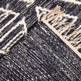 Alfombra Woven Geo 140X200 NAVY 10101 DIB