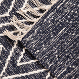 Alfombra Woven Geo 160X230 Azul DIB