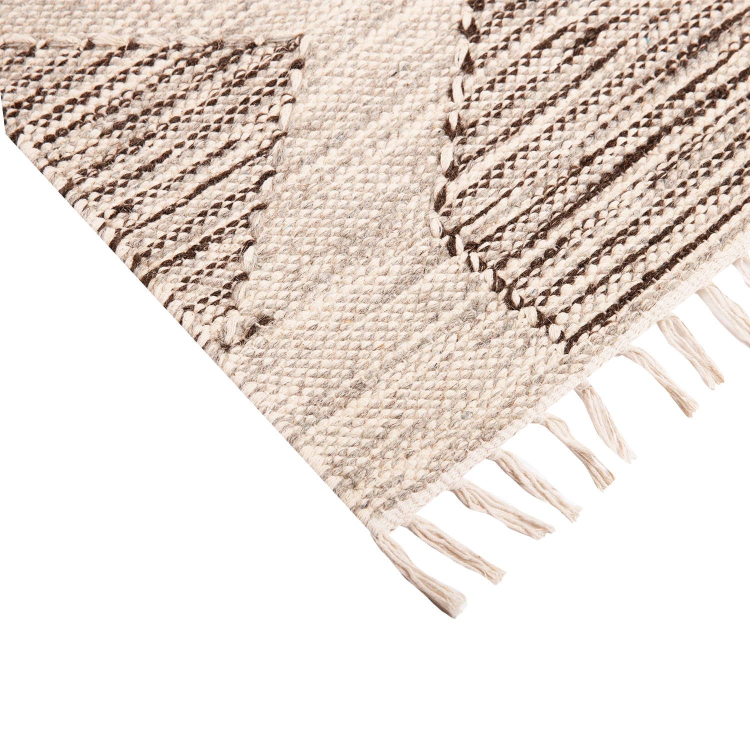 Alfombra Handwoven Natural 160X230 Gris 261911 DIB