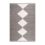 Alfombra Kelim Geo Design 160X230 Negro DIB