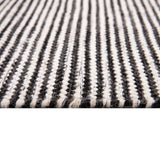 Alfombra Kelim Geo Design 160X230 Negro DIB