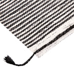 Alfombra Kelim Geo Design 160X230 Negro DIB