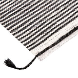 Alfombra Kelim Geo Design 160X230 Negro DIB