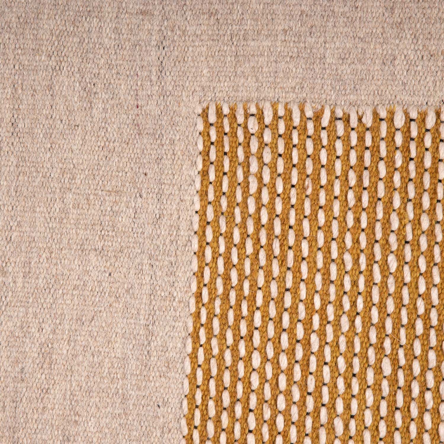 Alfombra Handwoven Wool 190X290 Gris/Amarillo DIB