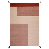 Alfombra Handwoven Wool 190X290 Terracota DIB