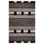 Alfombra Handwoven Wool Co 160X230 Negro/Gris DIB