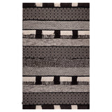 Alfombra Handwoven Wool Co 160X230 Negro/Gris DIB