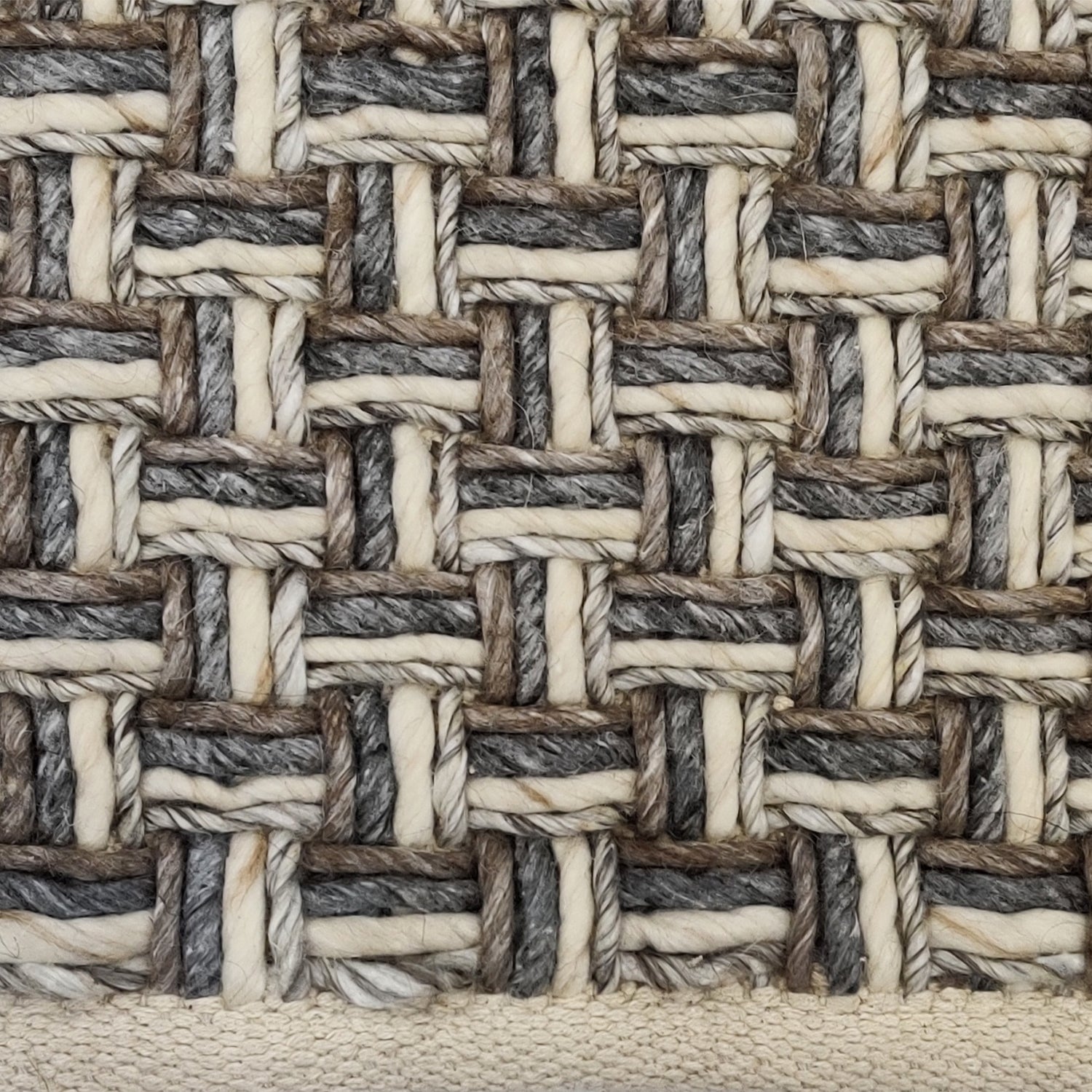 Alfombra Handwoven Mix 200X290 Gris DIB