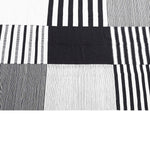 Alfombra Handwoven Rustic 160X230 Blanco/Negro DIB