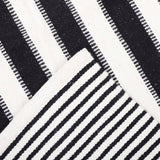 Alfombra Handwoven Rustic 160X230 Blanco/Negro DIB