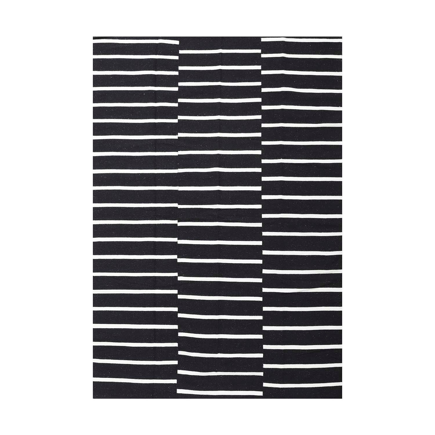 Alfombra Handwoven Rustic 190X290 Negro DIB