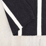 Alfombra Handwoven Rustic 190X290 Negro DIB