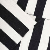 Alfombra Handwoven Rustic 190X290 Negro/Blanco DIB