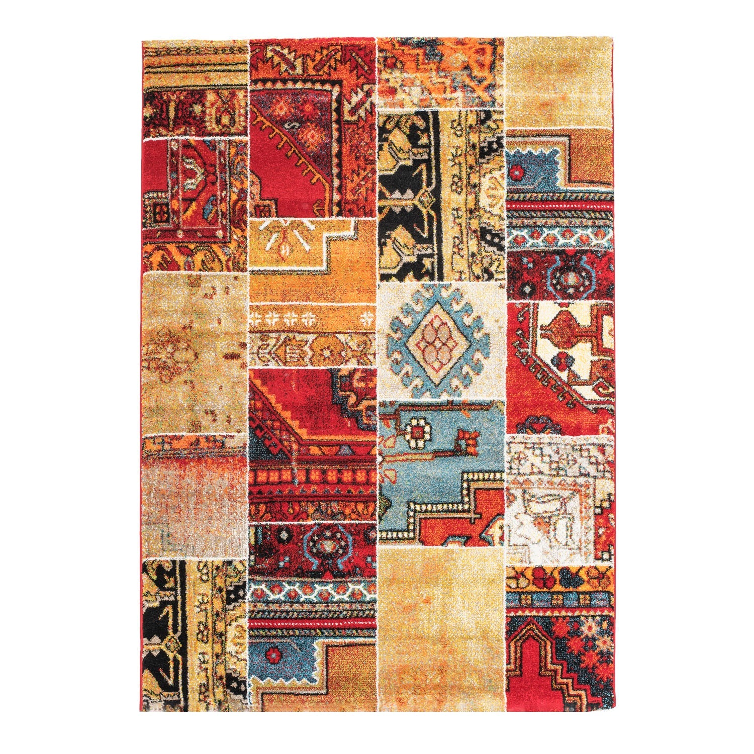 Alfombra Kelim Patch 200X290 21826 DIB