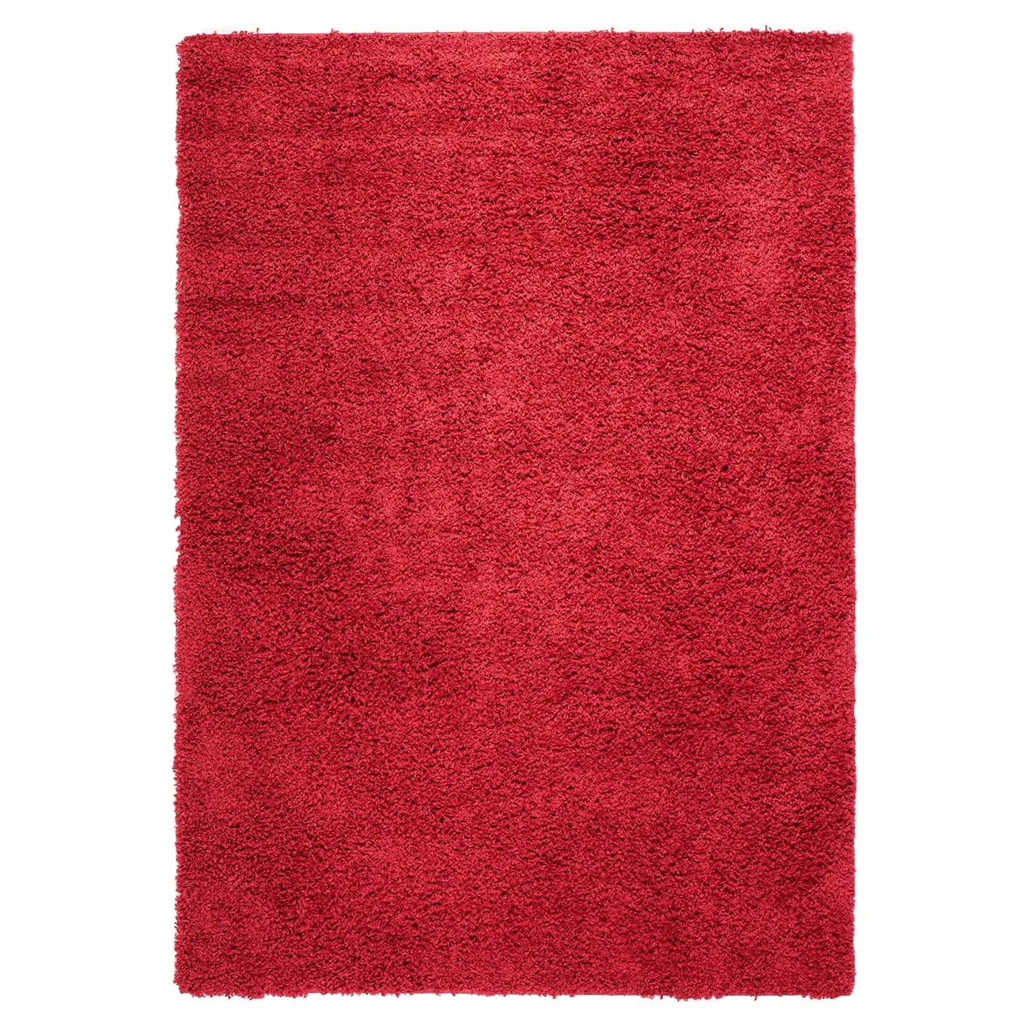 Alfombra Shaggy Colors 150X200 Rojo DIB