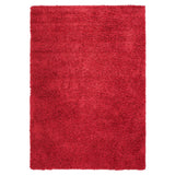 Alfombra Shaggy Colors 150X200 Rojo DIB