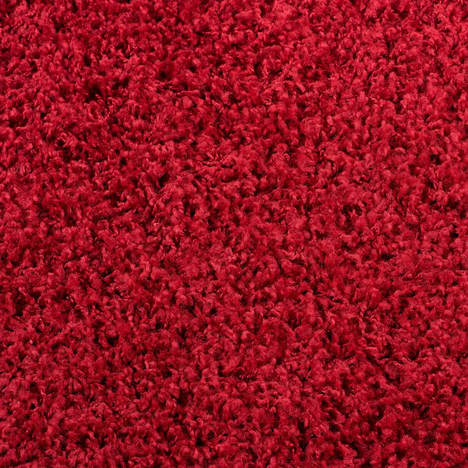 Alfombra Shaggy Colors 150X200 Rojo DIB