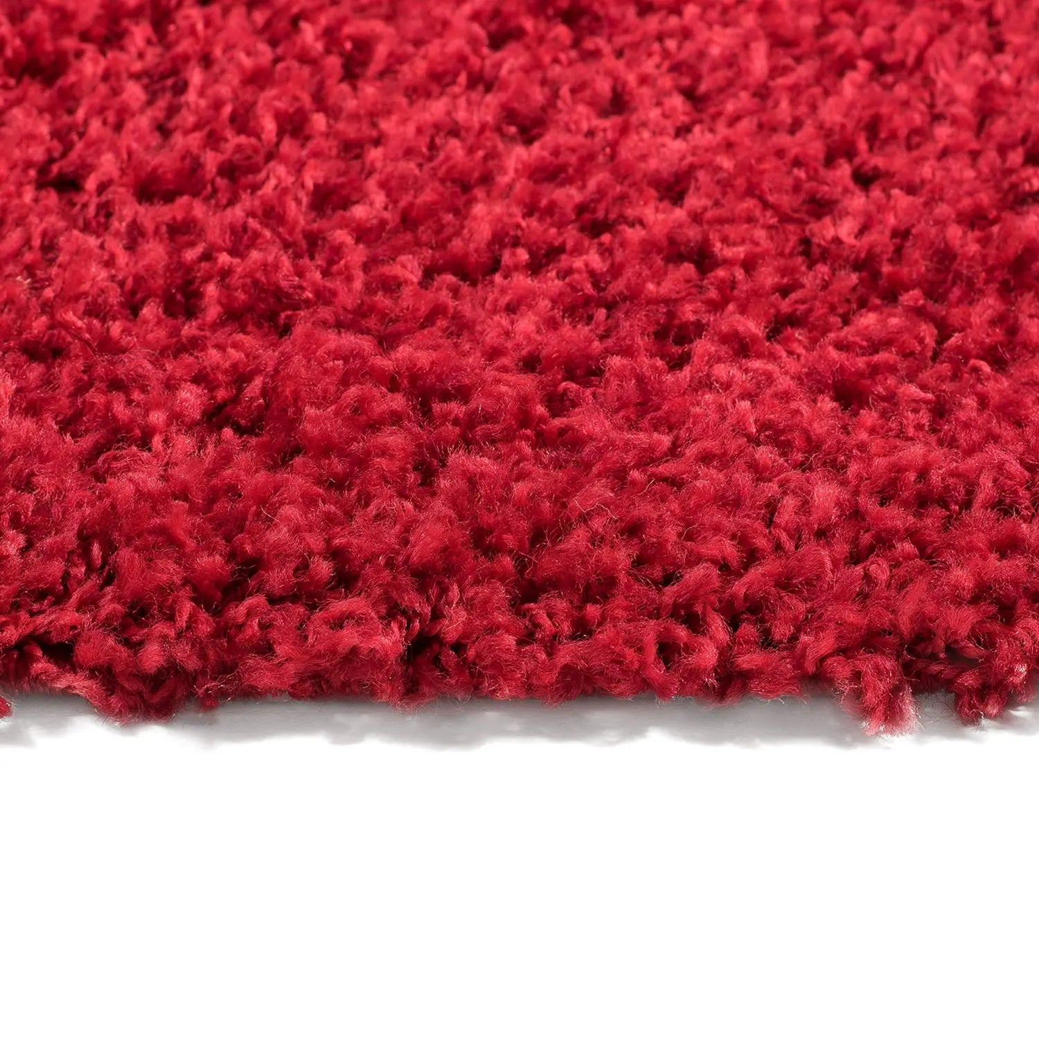 Alfombra Shaggy Colors 150X200 Rojo DIB