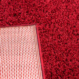Alfombra Shaggy Colors 150X200 Rojo DIB